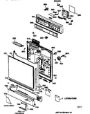 Escutcheon & door assembly