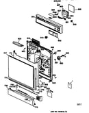 Escutcheon & door assembly