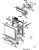 Escutcheon & door assembly