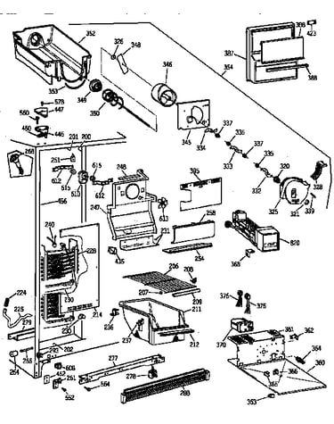 Freezer section