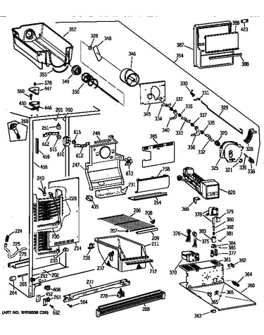Freezer section
