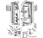 GE MSX25DRZBWW doors diagram