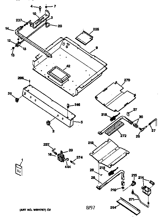 Gas & burner parts