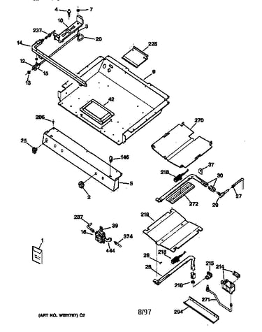 Gas & burner parts