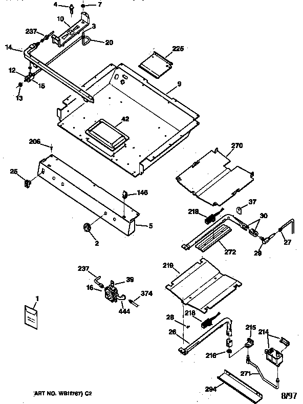 Gas & burner parts