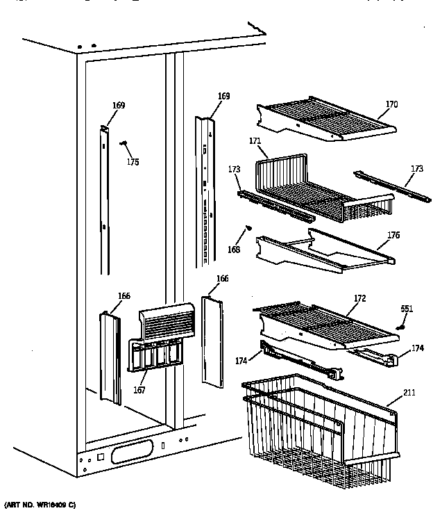 Freezer section