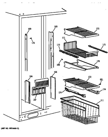 Freezer section