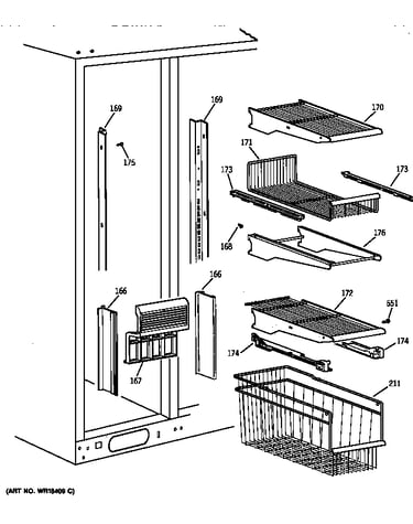 Freezer section
