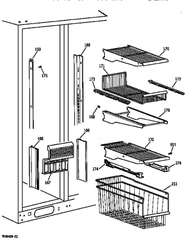 Freezer section