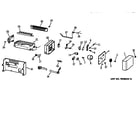 Kenmore 3639550925 icemaker wr30x0328 diagram