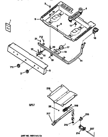 Gas & burner parts