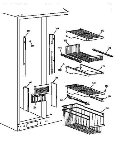 Freezer section