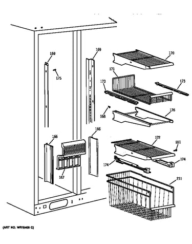 Freezer section