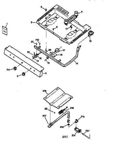 Gas & burner parts