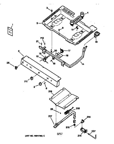 Gas & burner parts