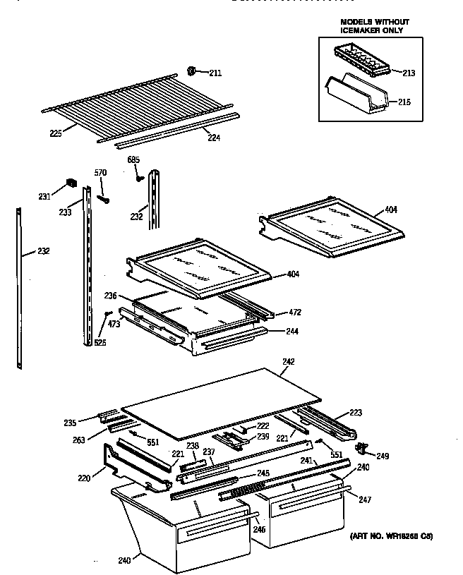 SHELF PARTS