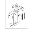 Kenmore 25366847791 cabinet parts diagram