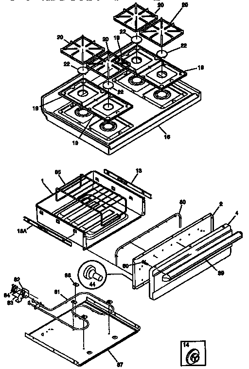 Top/drawer