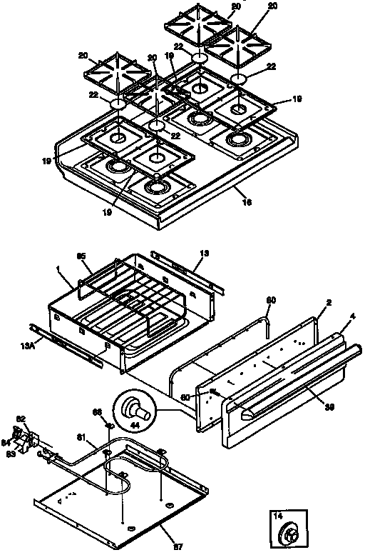 Top/drawer