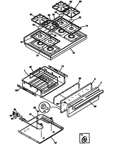Top/drawer