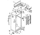 Kenmore 2539368783 cabinet parts diagram