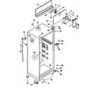Kenmore 2539768003 cabinet parts diagram