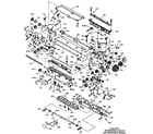 Panasonic KX-F1100 mechanical section diagram