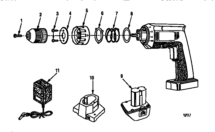 3/8" cordless drill-driver