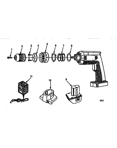 3/8" cordless drill-driver