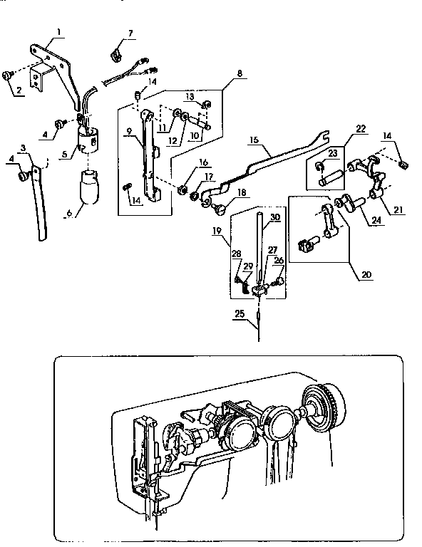 Needle bar assembly