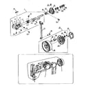 Kenmore 38512216790 upper shaft assembly diagram