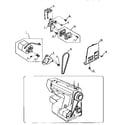 Kenmore 38512216790 motor assembly diagram