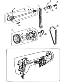 Upper shaft unit