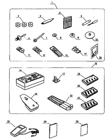 Attachment parts
