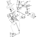 Craftsman 917259011 steering assembly diagram