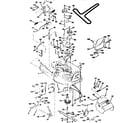 Craftsman 917259555 mower deck diagram