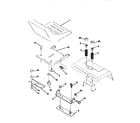 Craftsman 917258872 seat assembly diagram