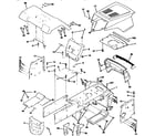 Craftsman 917258452 chassis and enclosures diagram