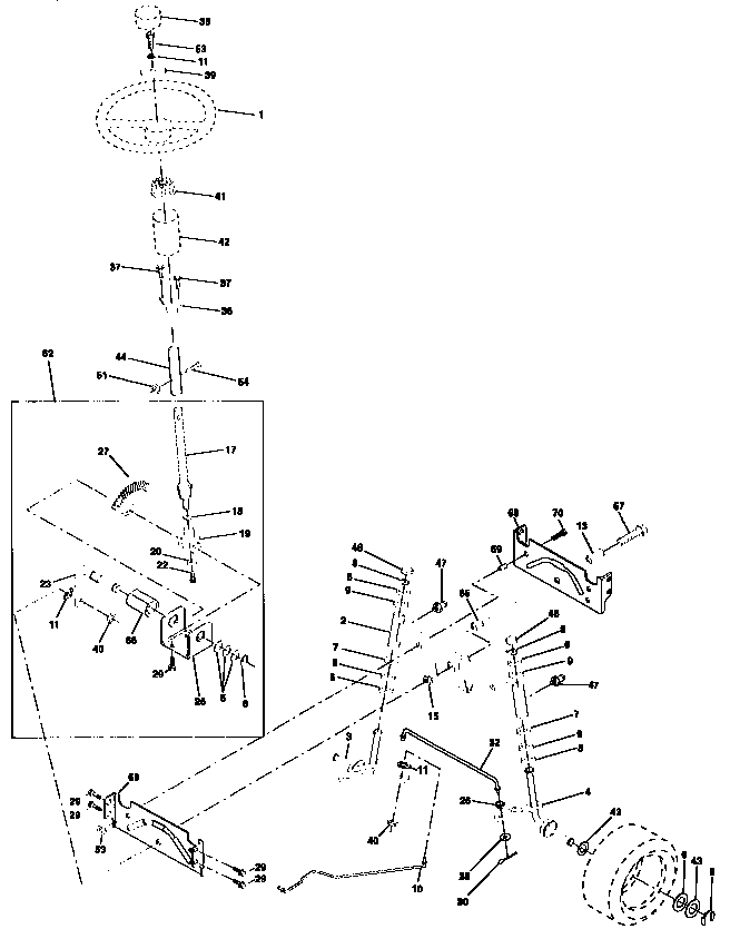 Steering assembly