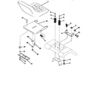 Craftsman 917258566 seat assembly diagram