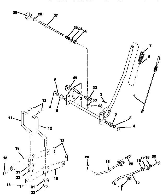 Mower lift