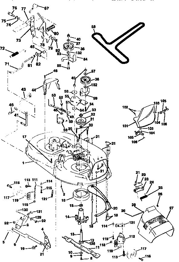 Mower deck