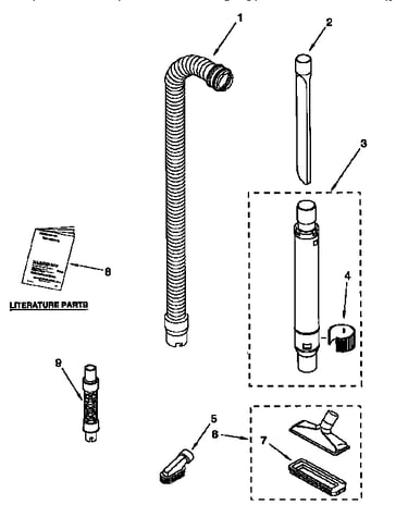 Hose and attachment