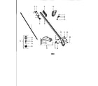 Craftsman 358798561 drive shaft and cutting head diagram