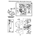 Briggs & Stratton 28R707-1140-E1 carburetor and air cleaner assembly diagram