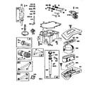 Briggs & Stratton 42A707-1300-01 sump engine assembly diagram