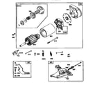 Briggs & Stratton 42A707-1300-01 starter motor diagram