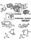 Cylinder assembly and blower housing