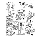 Briggs & Stratton 42A707-1624-01 sump engine assembly diagram