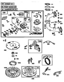 Carburetor and flywheel assembly